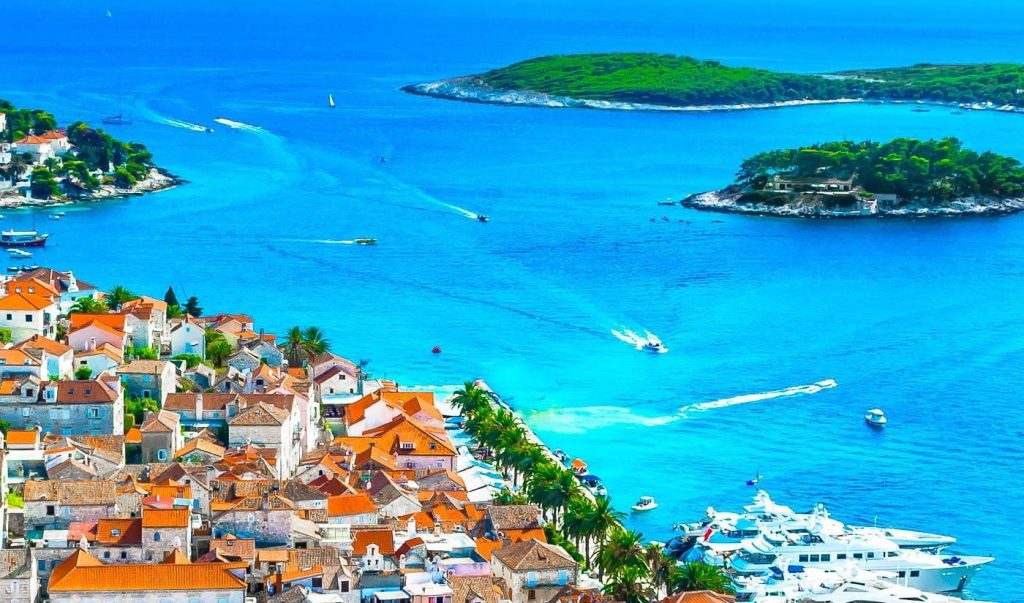 Viaje en velero por Croacia, Costa Dálmata 